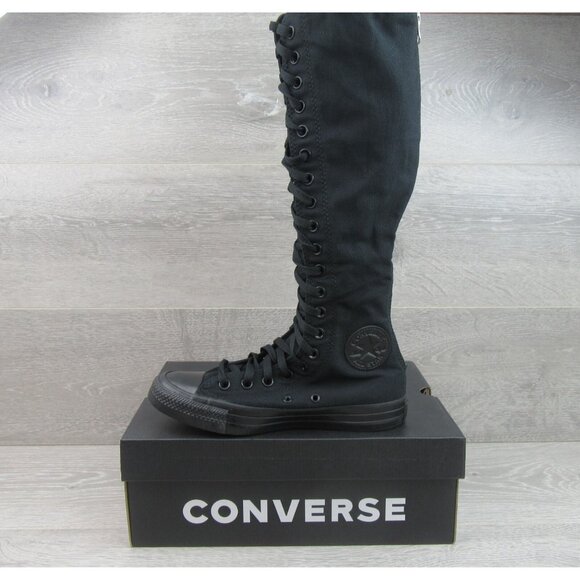 Converse Chuck Taylor All Star XX HI Women's Size 8 Black Sneakers NEW - Picture 3 of 16